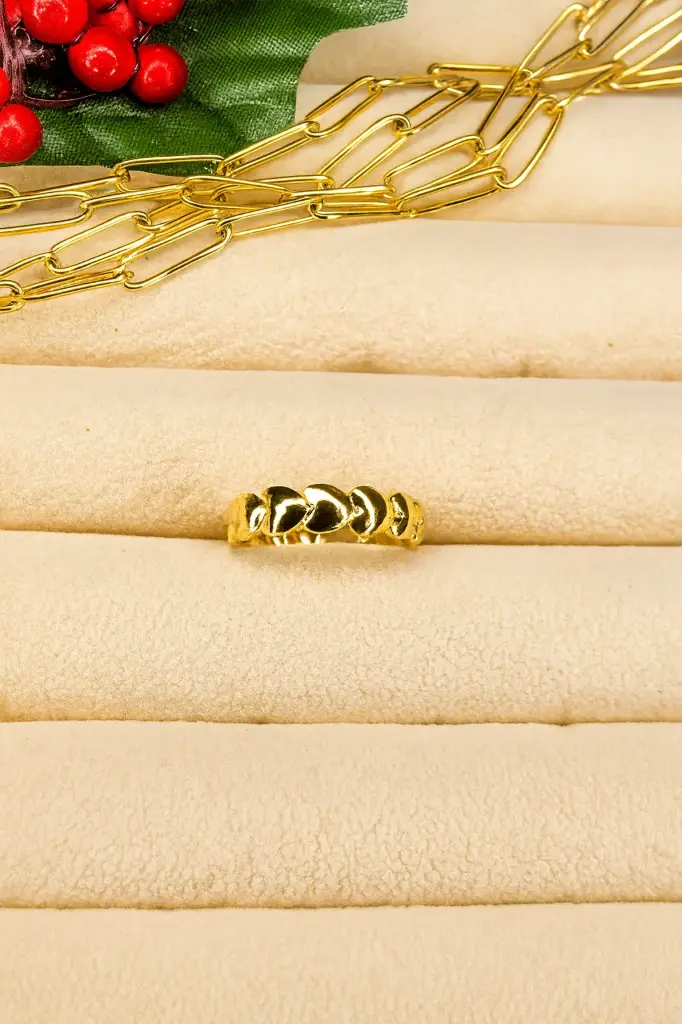 [Ani026] Anillo corazoncitos