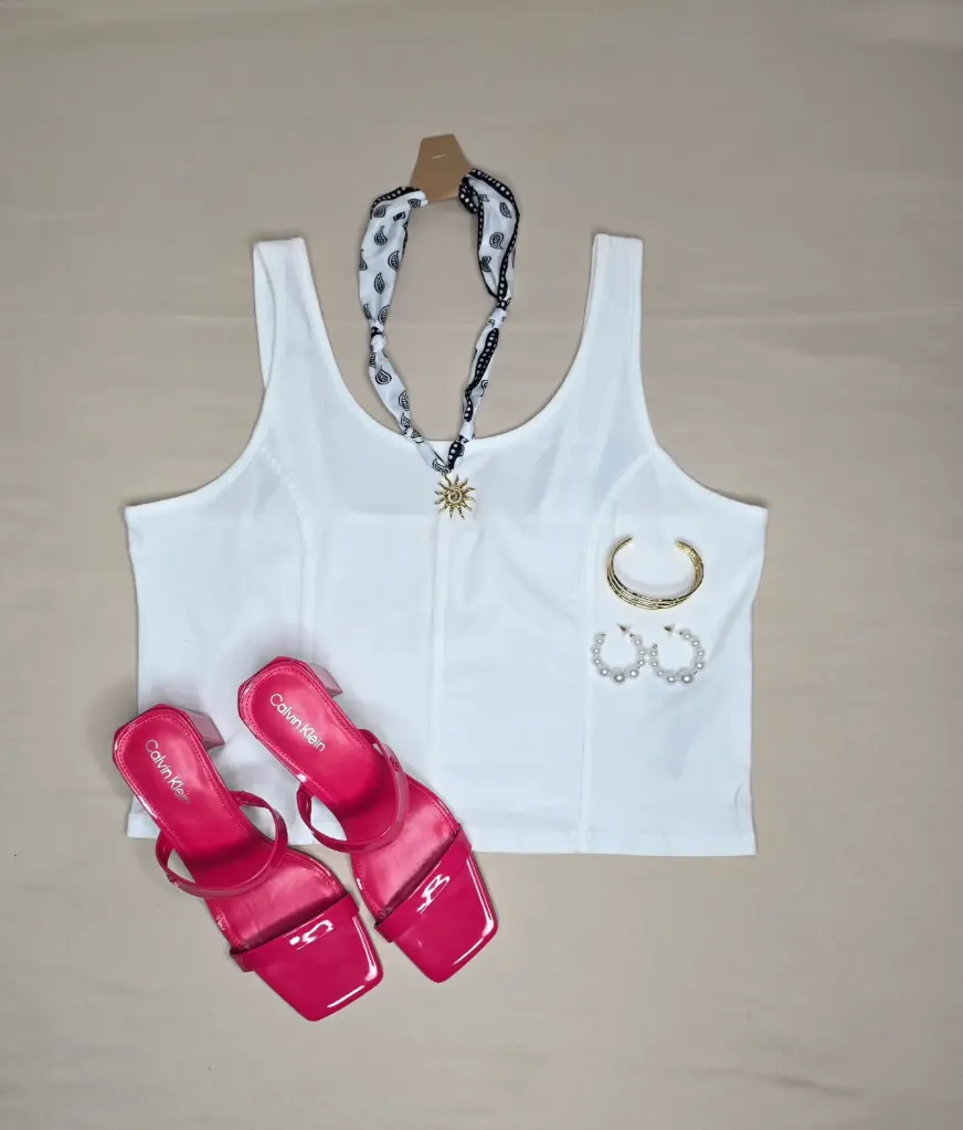 [bllevi's001] Top Levi's tall XL blanca