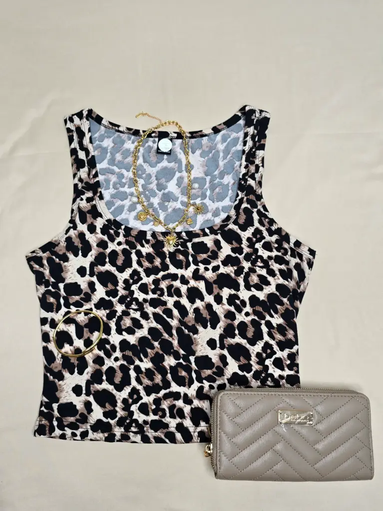 [top001] Top animalprint talla S