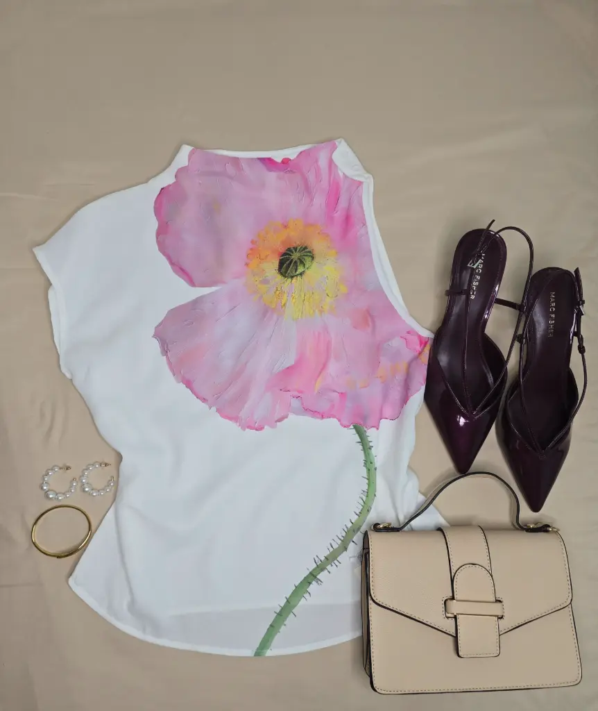 [bl0016] Blusita flores talla M