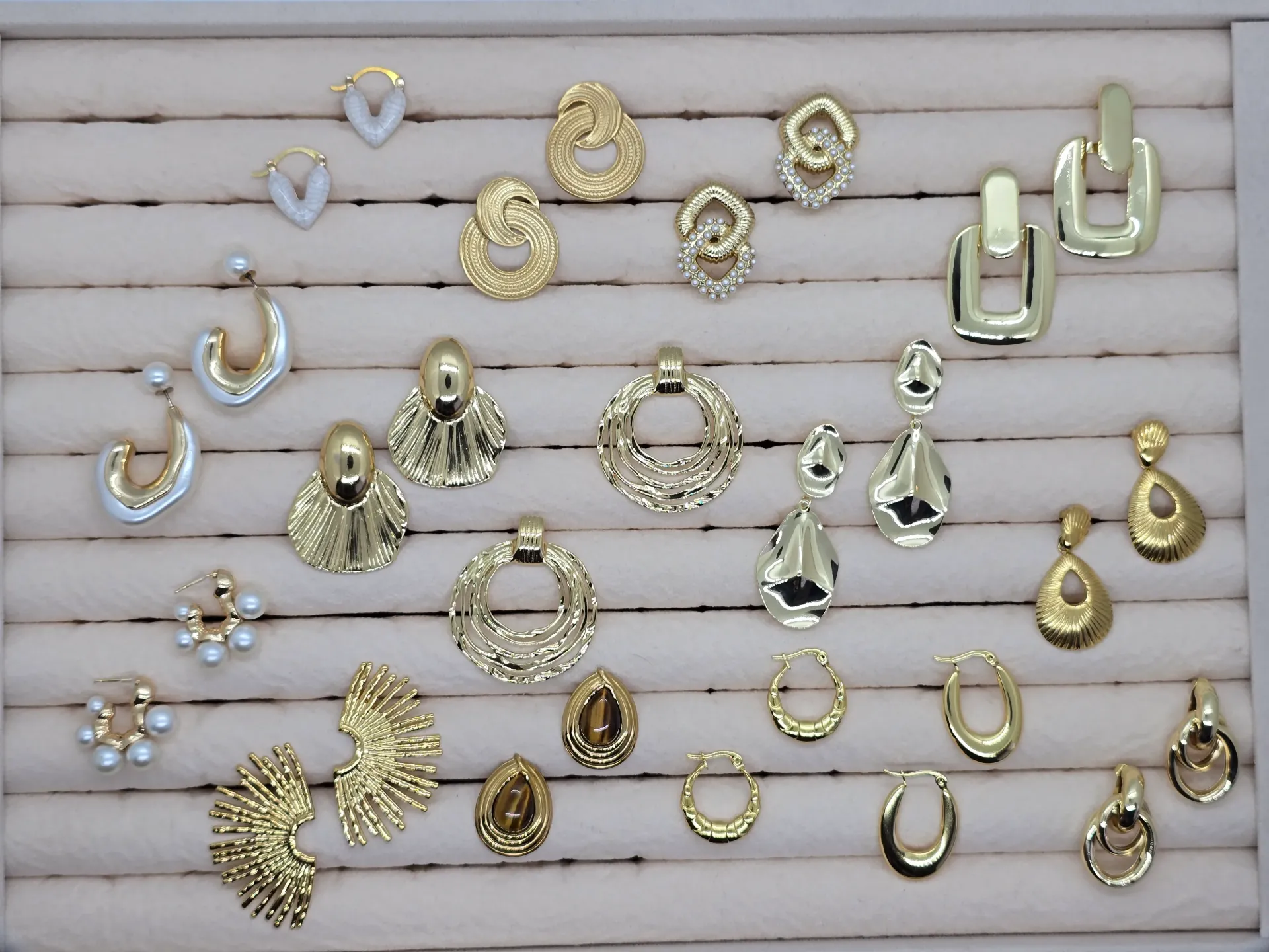 Aretes acero inoxidable