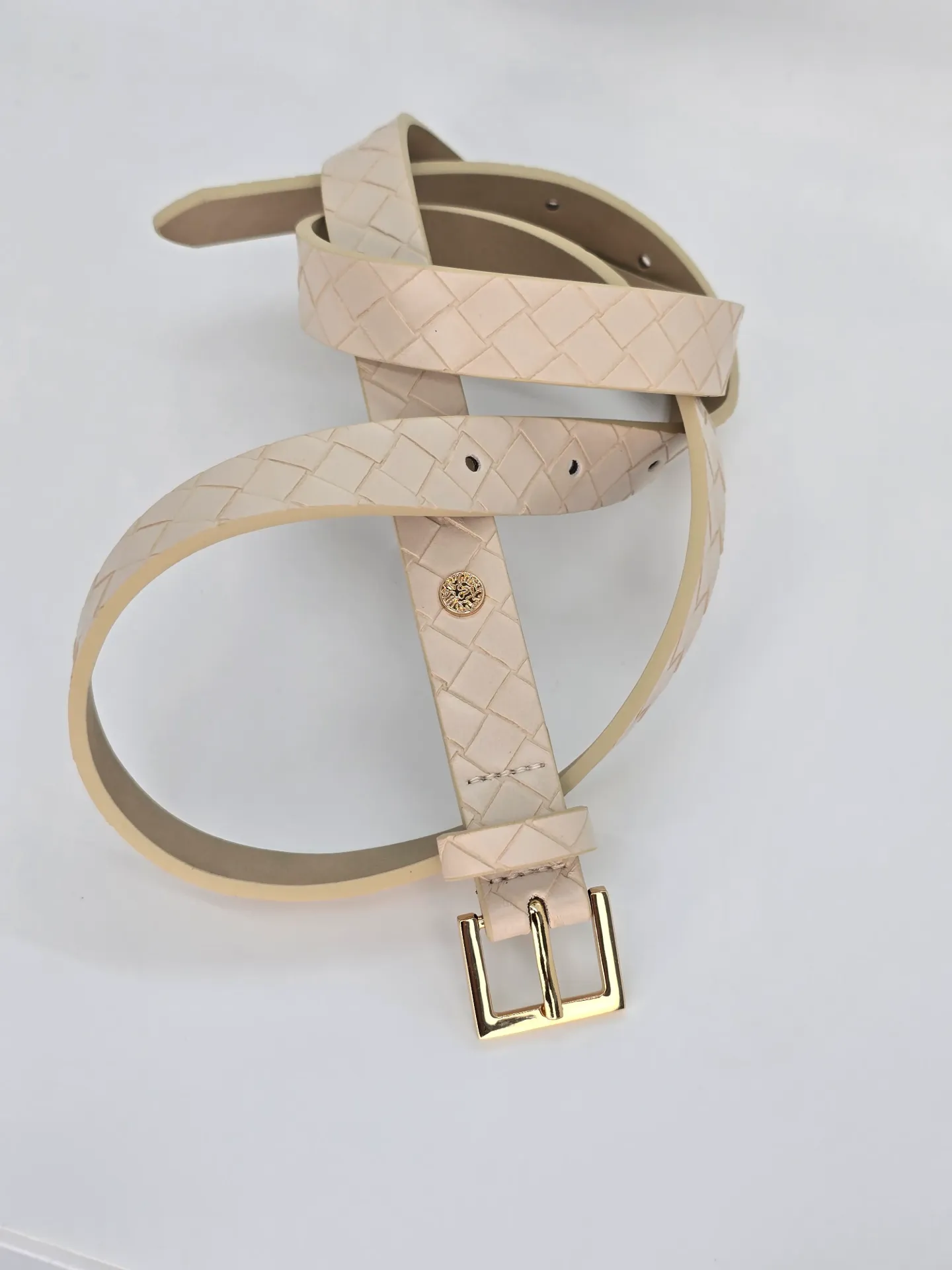 Anne Klein, Cinturon color beige