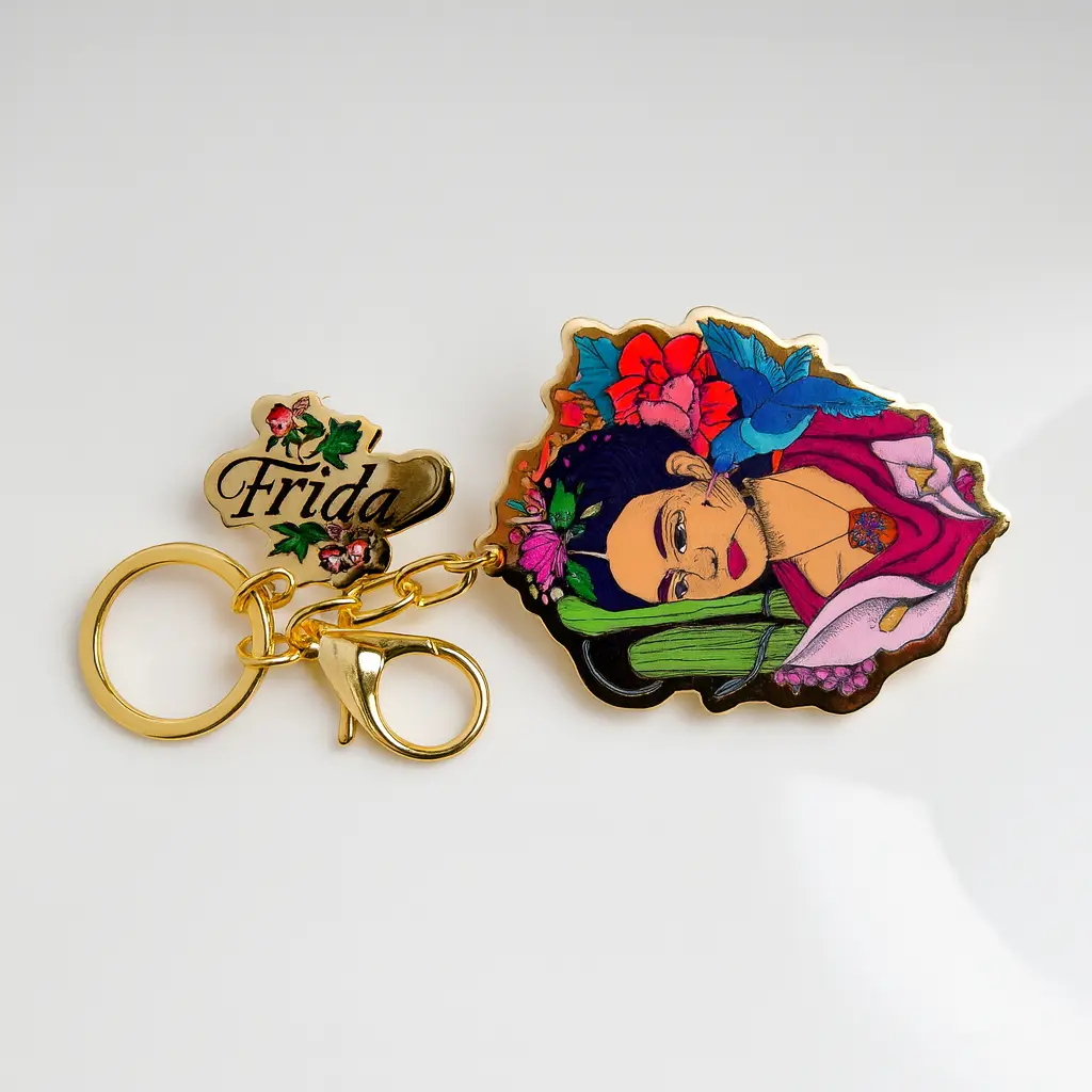 [fk004] Frida Kahlo Colection / Llavero duo
